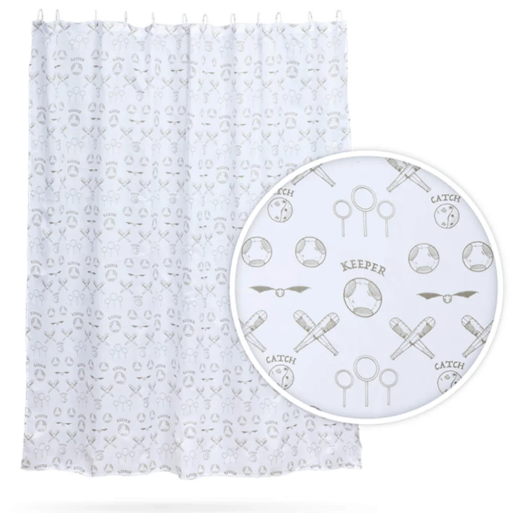 Harry Potter Quidditch Shower Curtain Afbeelding 1