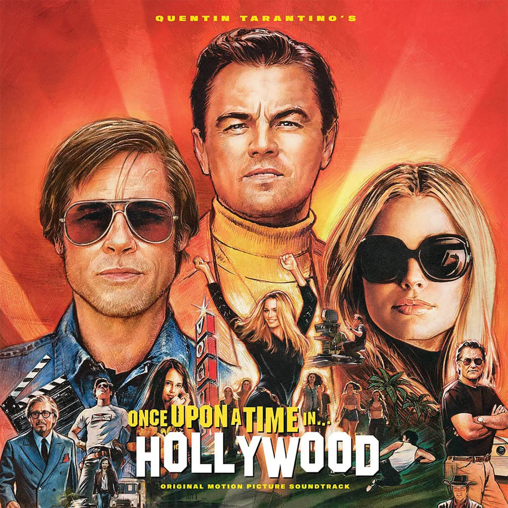 Quentin Tarantino’s Once Upon a Time in Hollywood (Original Motion Picture Soundtrack) Vinyl 2LP Afbeelding 1
