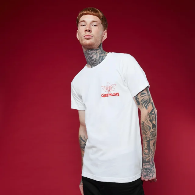 Gremlins Stripe t-shirt - Wit