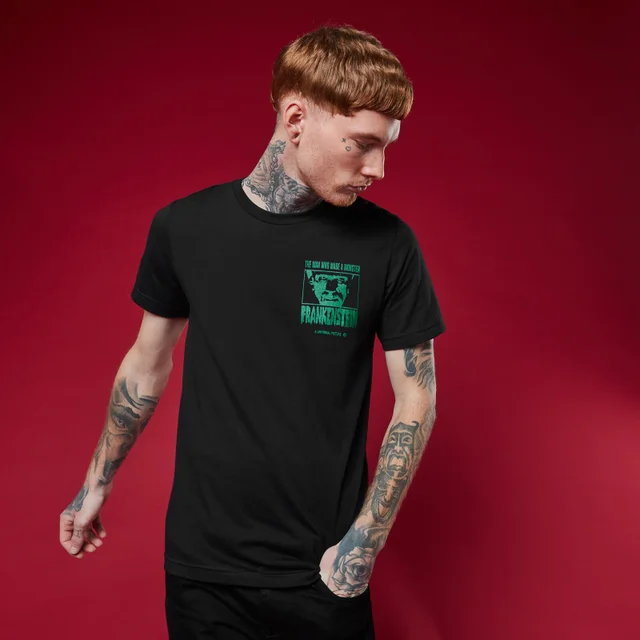 Frankenstein t-shirt - Zwart
