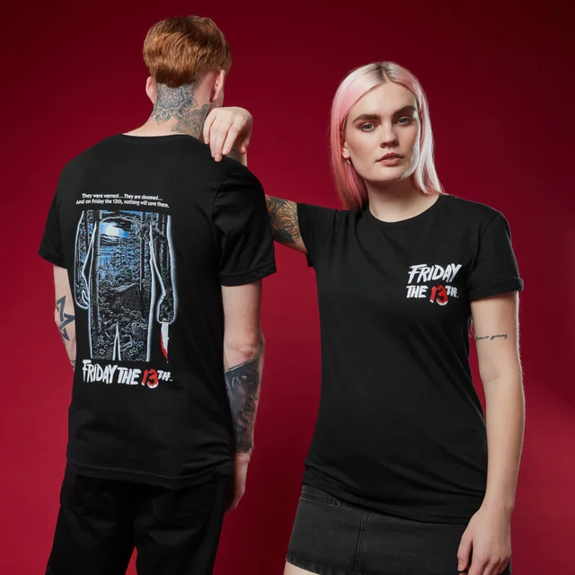 Friday 13th t-shirt - Zwart