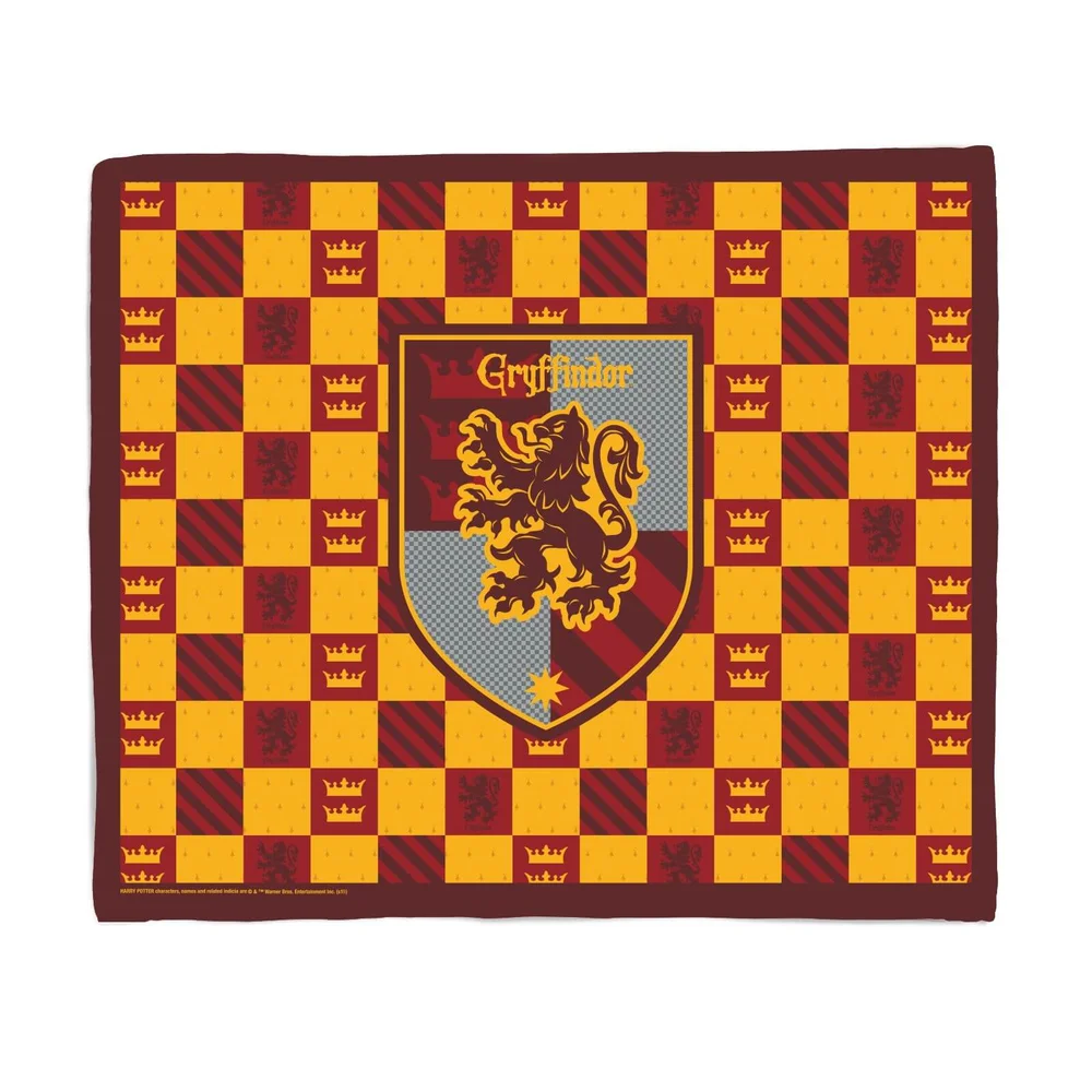 Harry Potter Gryffindor Fleece Blanket - M Afbeelding 1