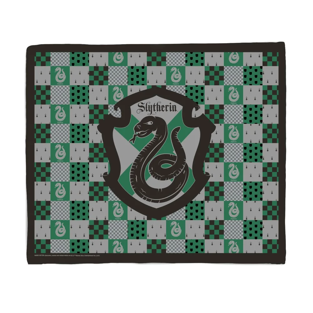Harry Potter Slytherin Fleece Blanket - M Afbeelding 1