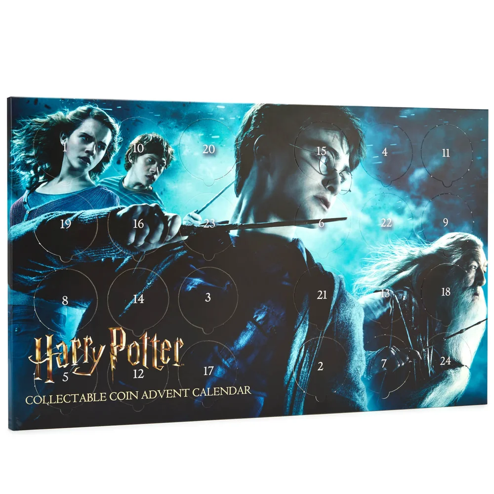 Harry Potter Limited Edition verzamelmunten adventskalender - Zavvi Exclusive Afbeelding 1