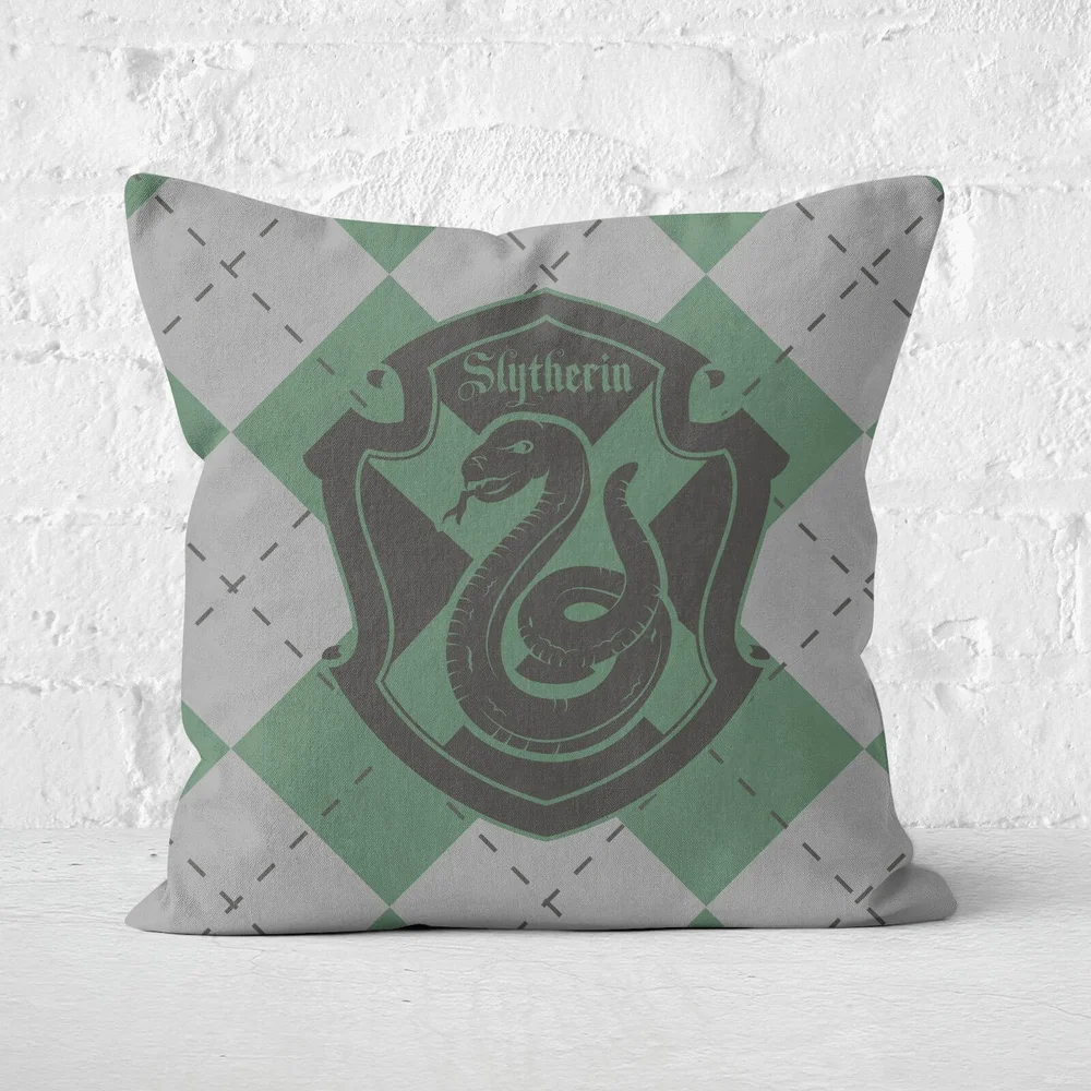 Slytherin Square Cushion Square Cushion - 50x50cm Afbeelding 1