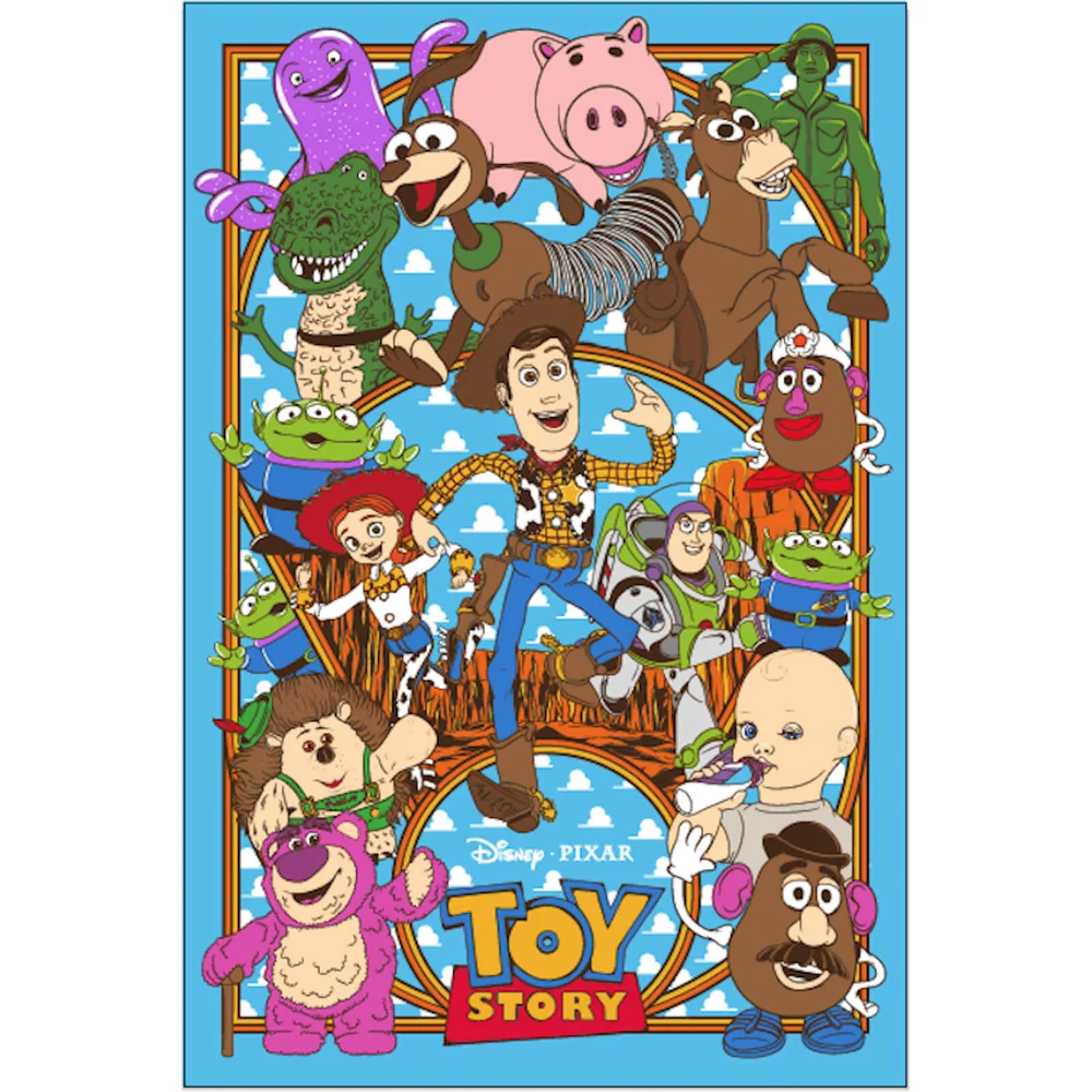 Disney's Toy Story Lithograph Print by Germain Mainger -Zavvi Exclusive Afbeelding 1