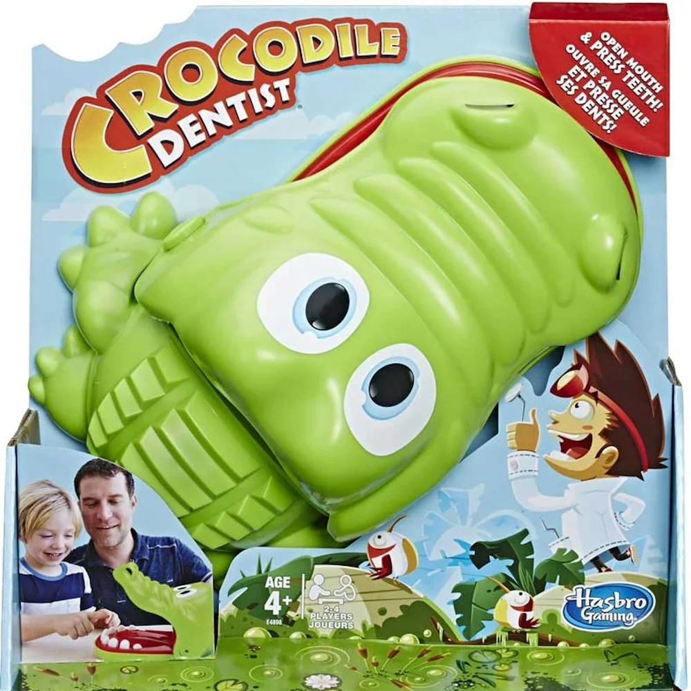 Hasbro Crocodile Dentist Spel Afbeelding 1