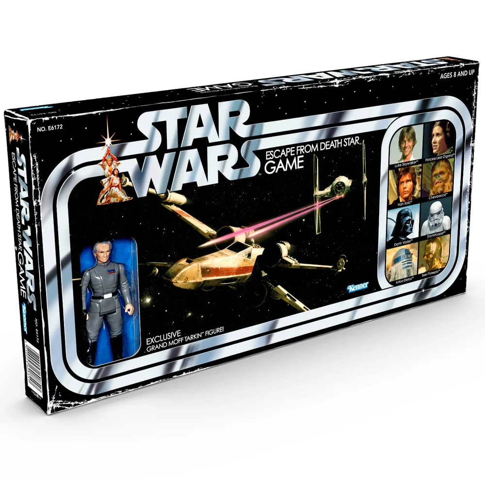 Hasbro Star Wars Escape From the Death Star Bordspel (Inclusief Exclusief Grand Moff Tarkin Figuur) Afbeelding 1
