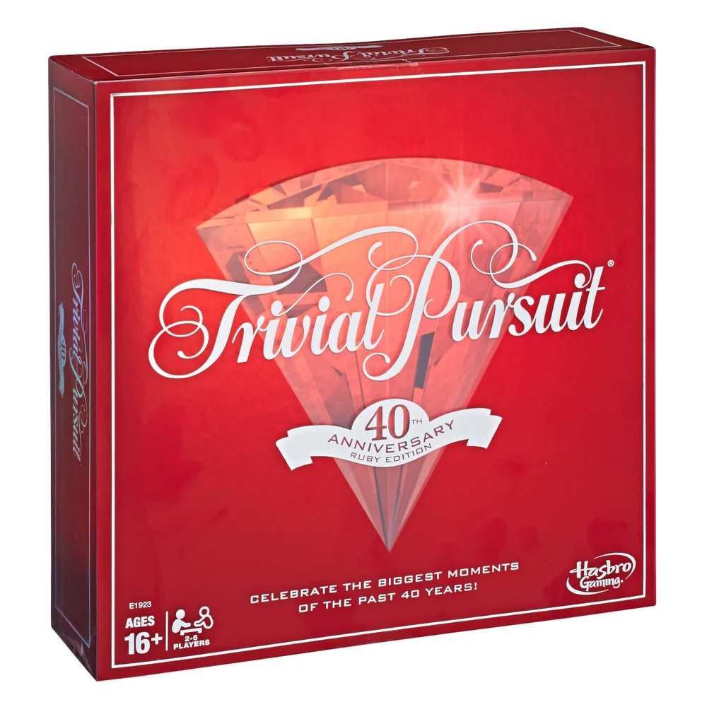 Trivial Pursuit 40th Anniversary Ruby Edition Afbeelding 1