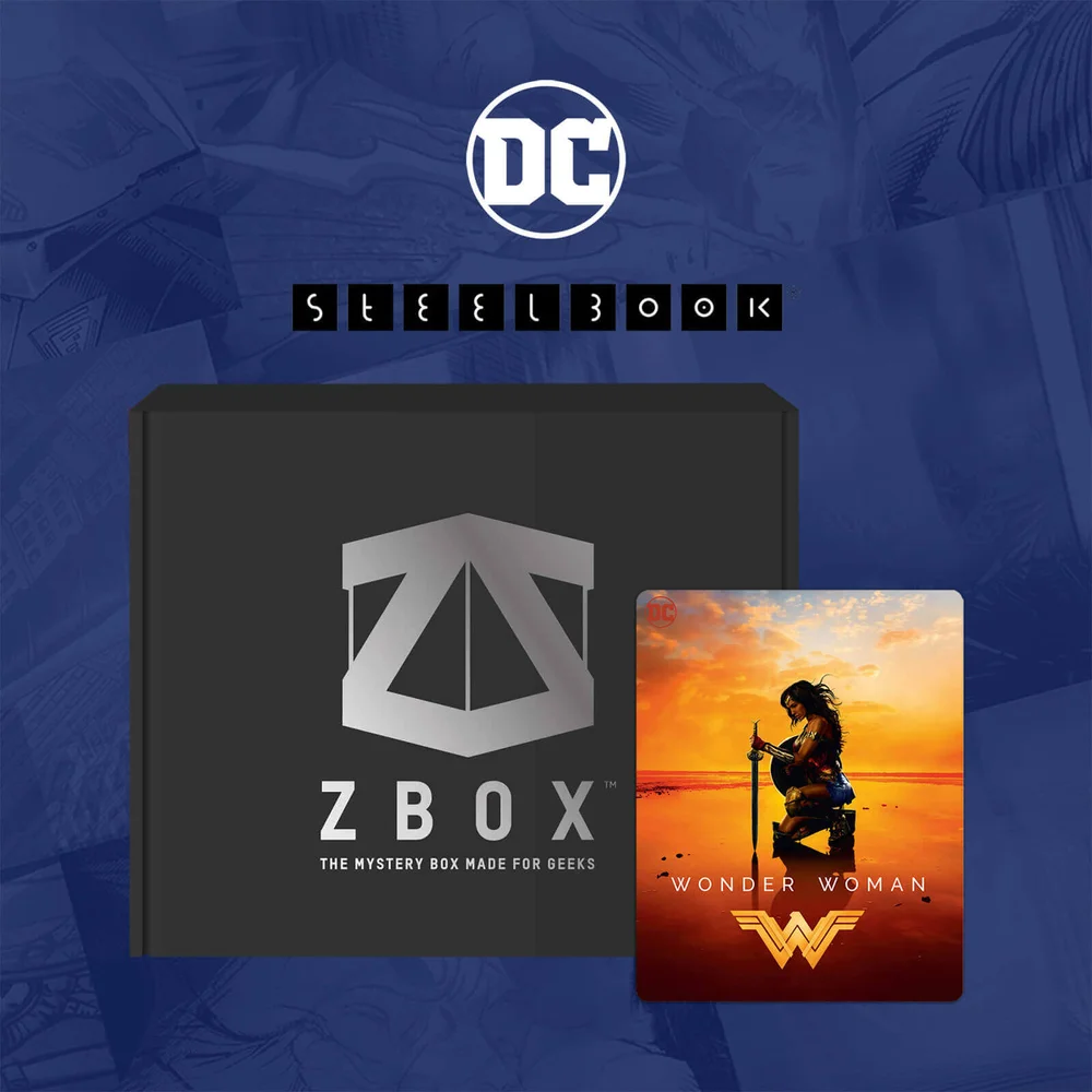 Zavvi Exclusive Wonder Woman - 4K Ultra HD Zavvi Exclusive Steelbook With (Includes 2D Blu-ray) x ZBOX Afbeelding 1