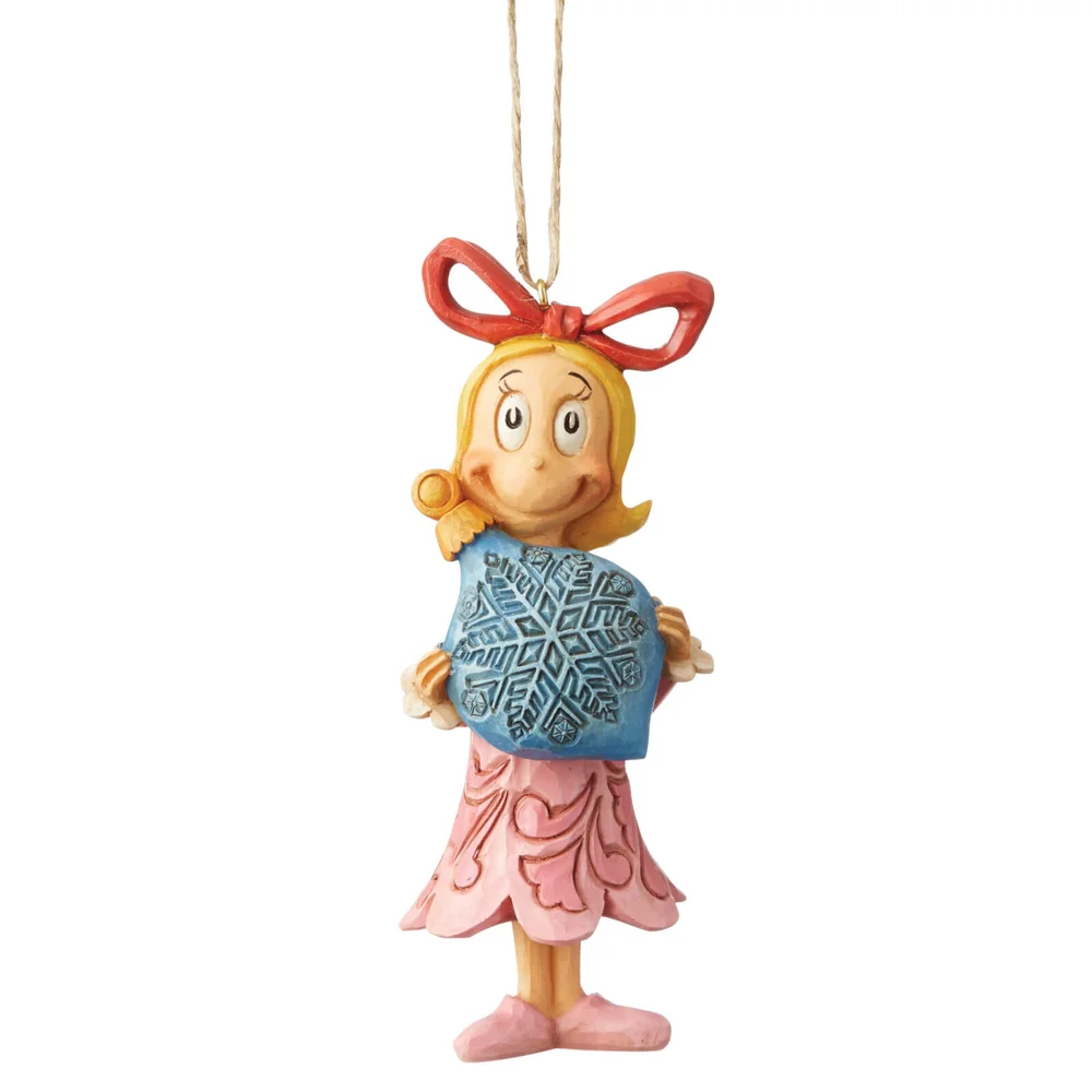 The Grinch By Jim Shore Cindy met Bal Ornament (Hanging Ornament) Afbeelding 1