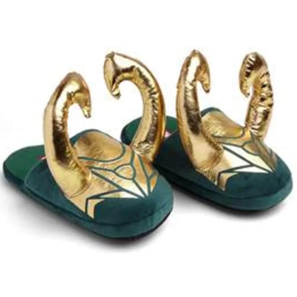Marvel Loki Horned Slippers - S-M Afbeelding 1