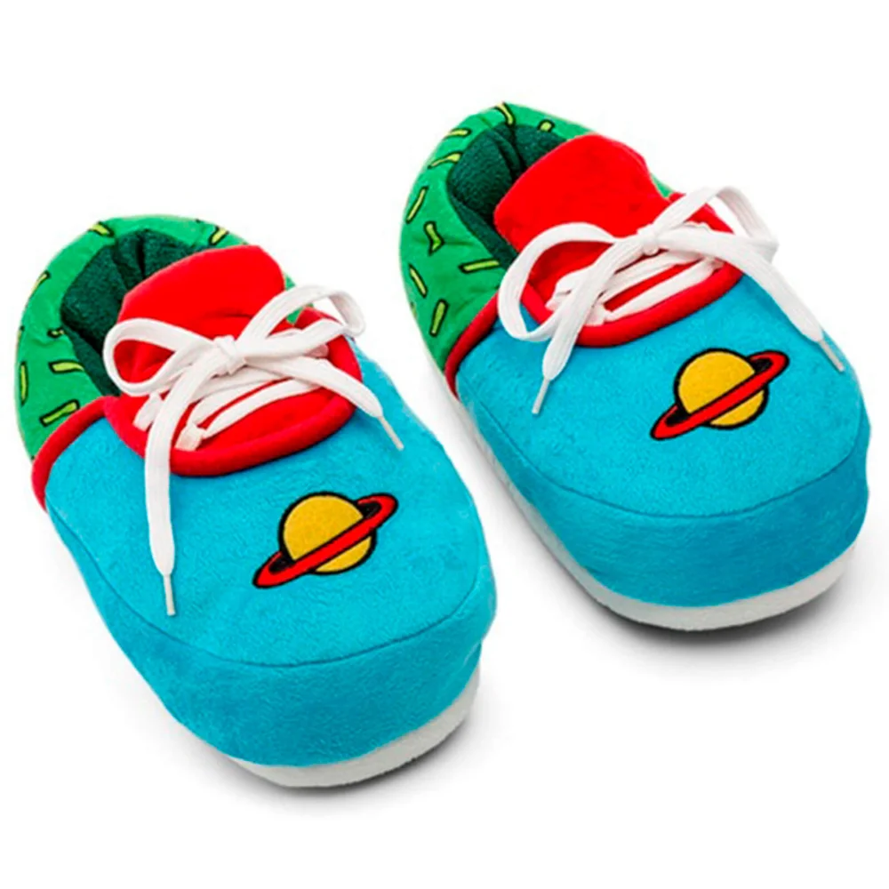 Rugrats Chuckie Plush Sneaker Slippers - L-XL Afbeelding 1