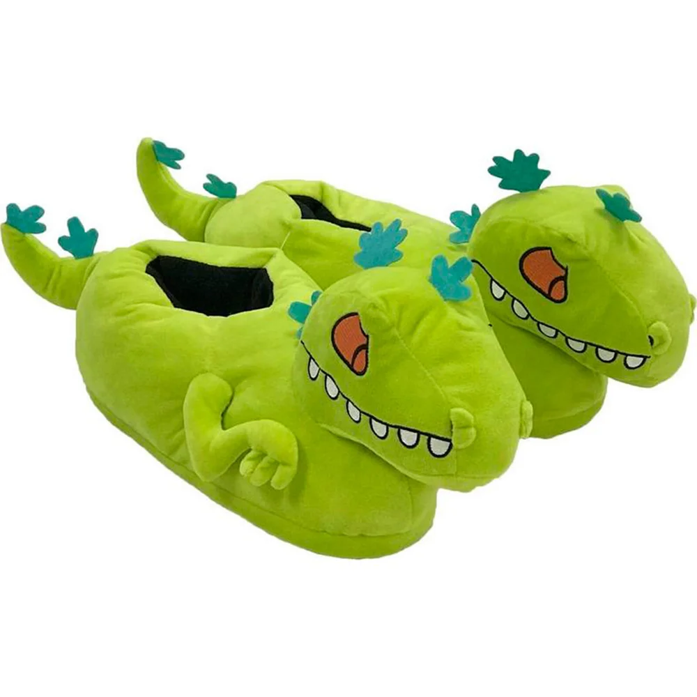 Rugrats Reptar Plush Slippers - S-M Afbeelding 1