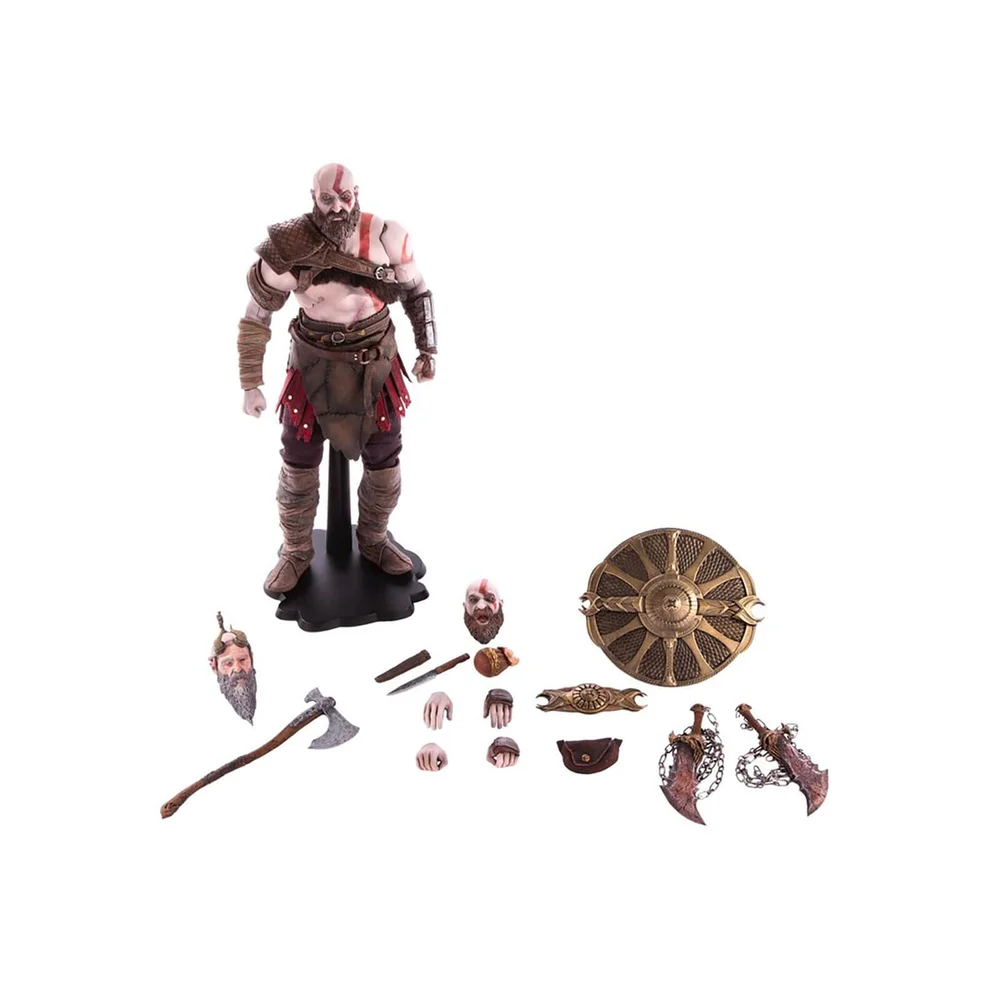 Mondo God Of War Kratos 1/6 Scale Deluxe Figure Afbeelding 1