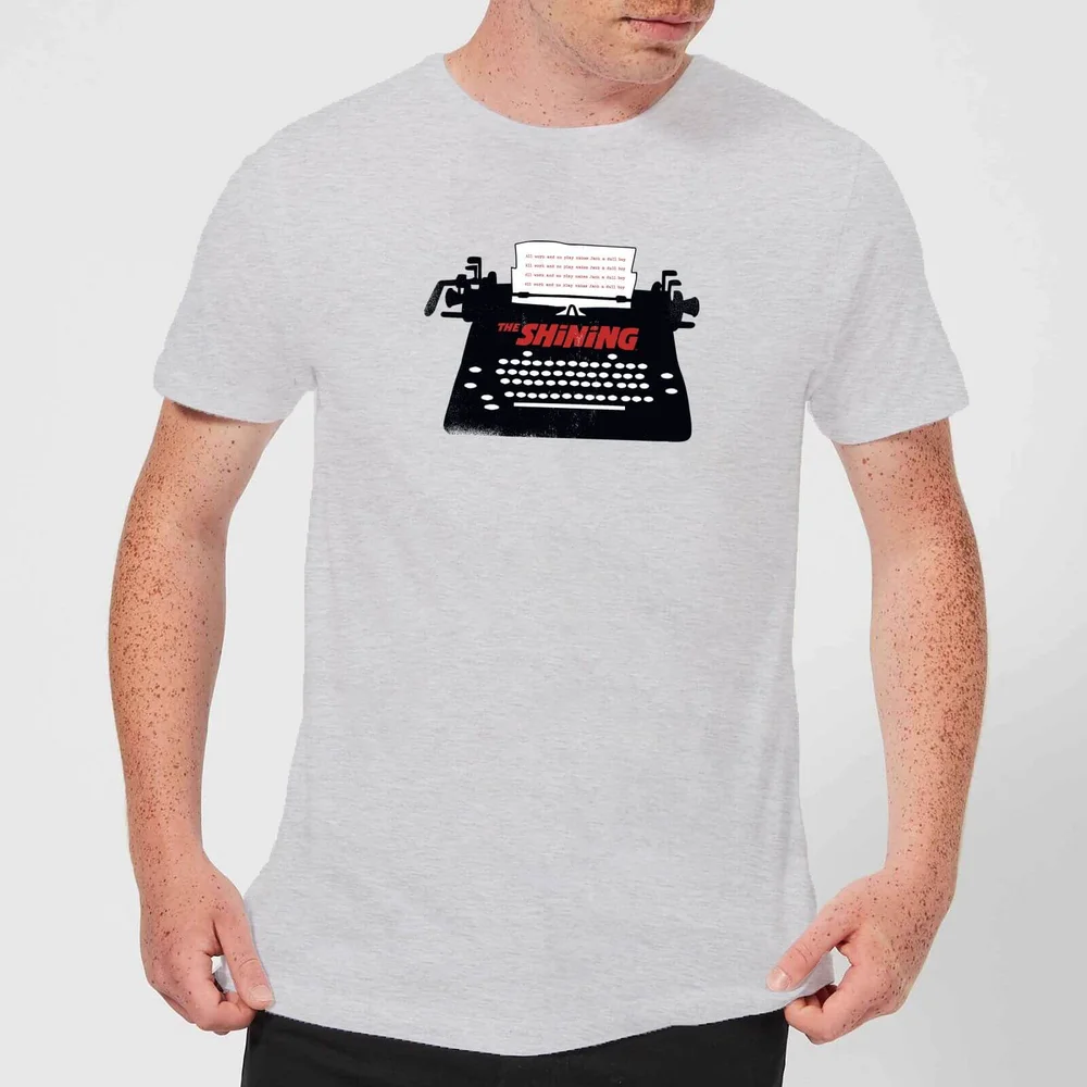 The Shining Typewriter Men's T-Shirt - Grey - S Afbeelding 1
