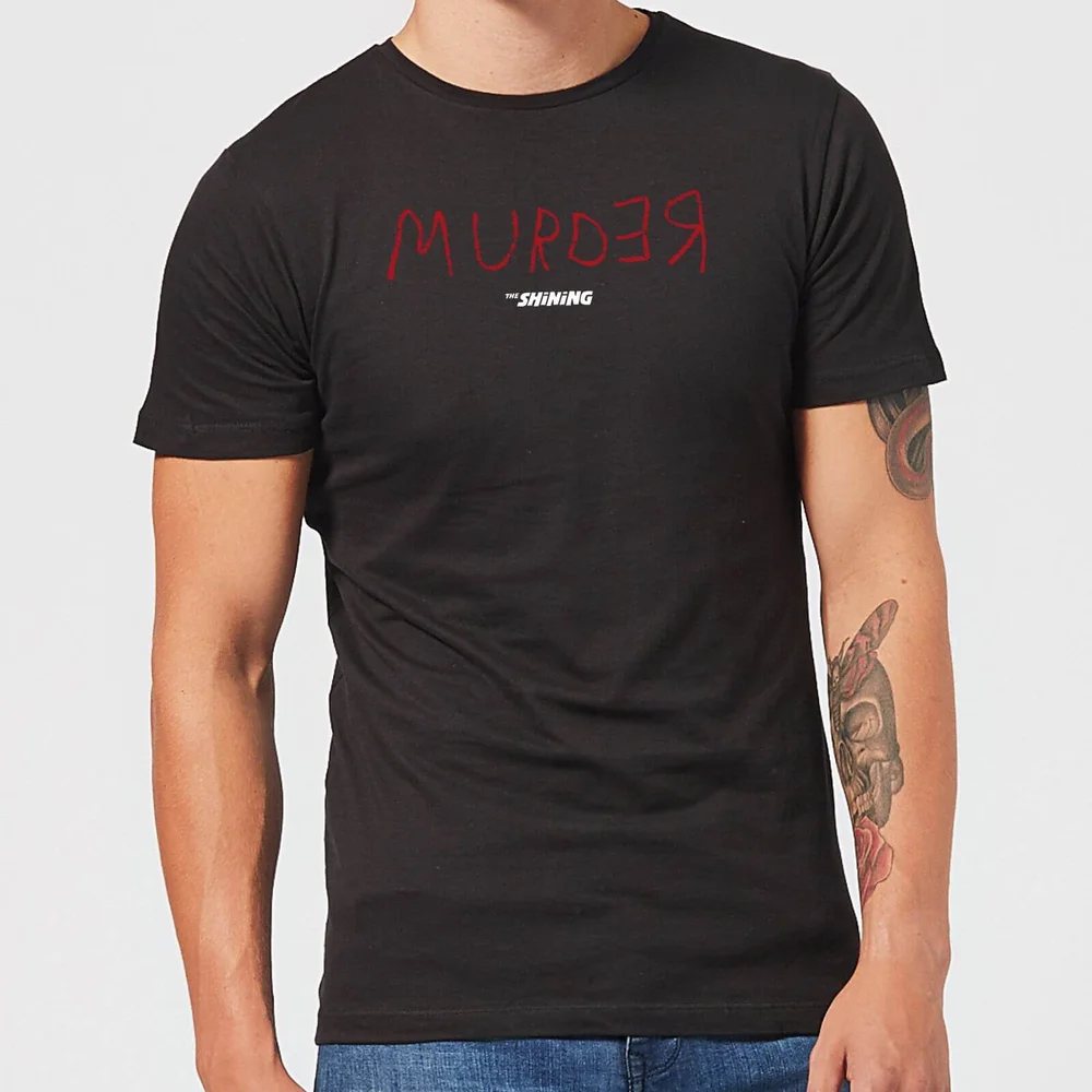 The Shining Murder Black Men's T-Shirt - Black - S Afbeelding 1
