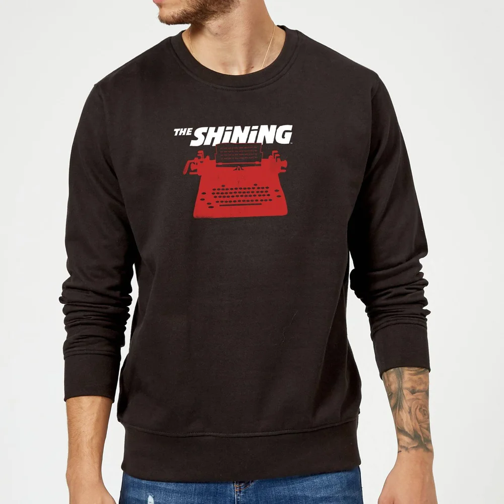 The Shining Red Typewriter Sweatshirt - Black - S - Zwart Afbeelding 1