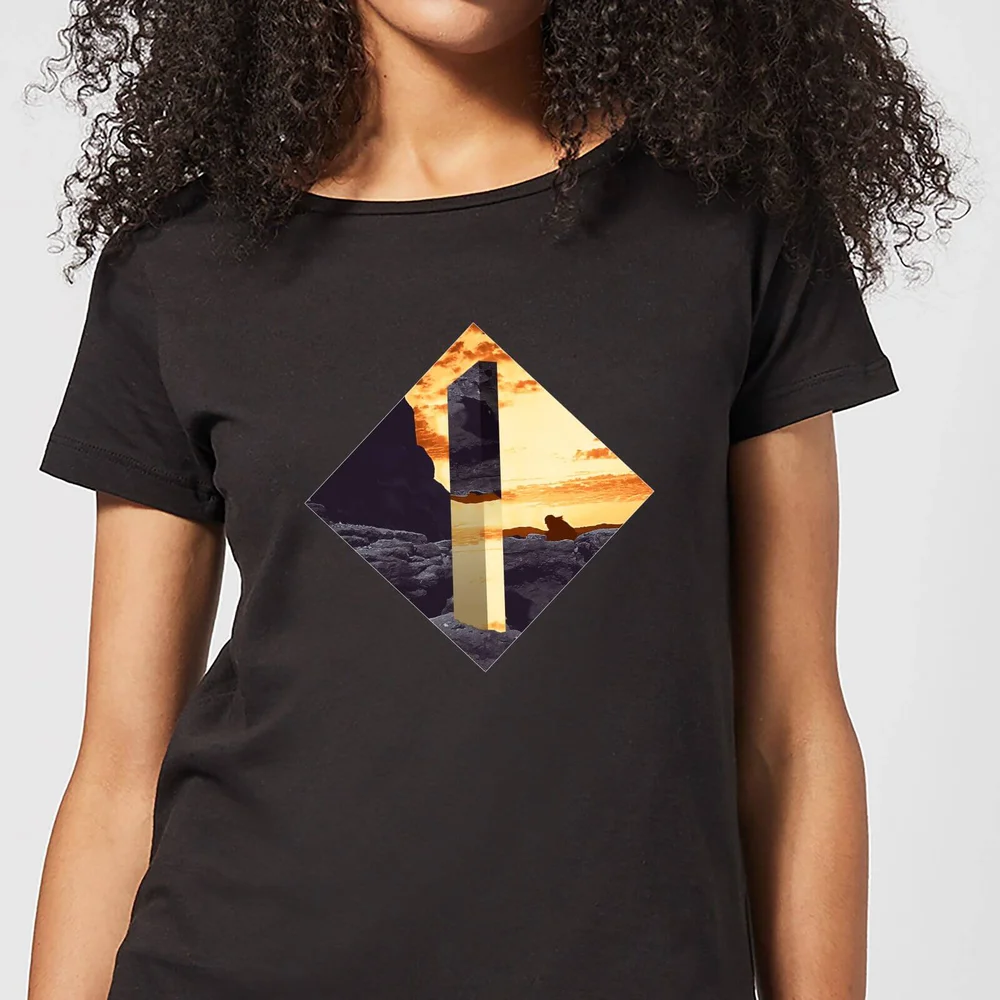 2001: A Space Odyssey Monolith Women's T-Shirt - Black - S - Zwart Afbeelding 1