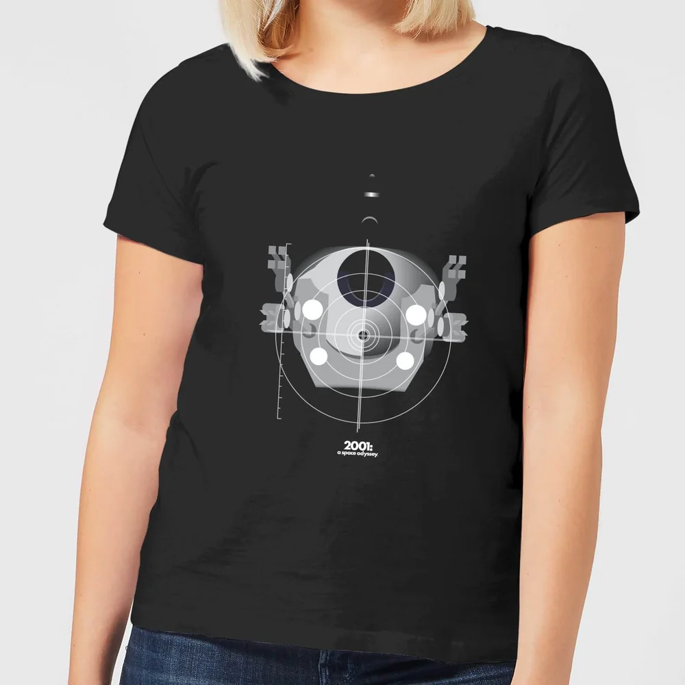 2001: A Space Odyssey EVA Pod Women's T-Shirt - Black - S - Zwart Afbeelding 1