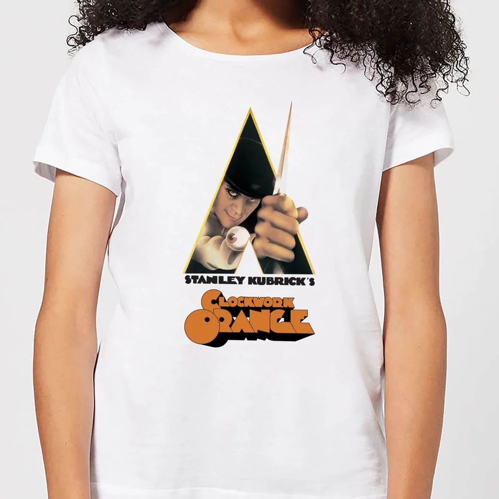 A Clockwork Orange Poster Women's T-Shirt - White - S - Wit Afbeelding 1