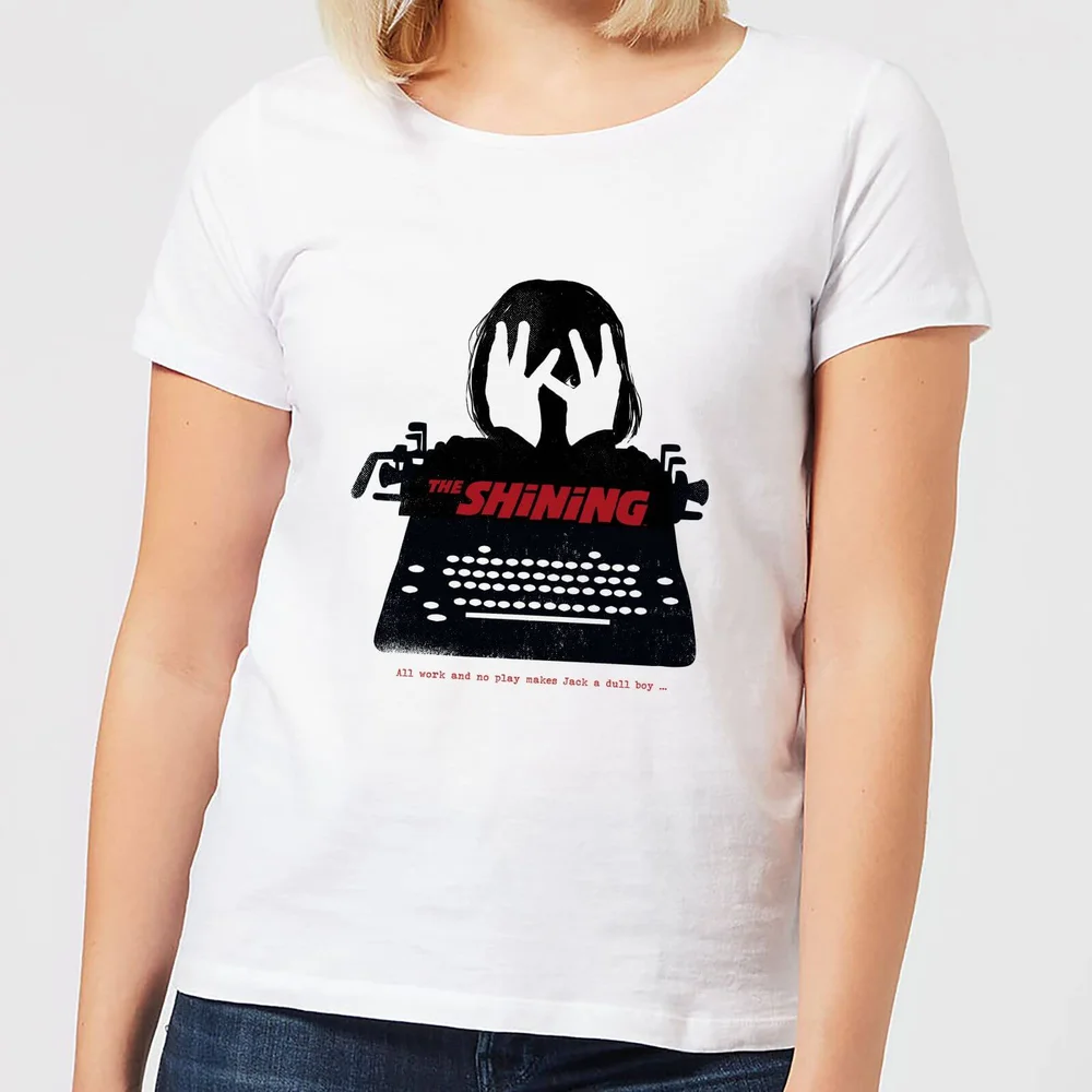 The Shining Silhouette Women's T-Shirt - White - S - Wit Afbeelding 1