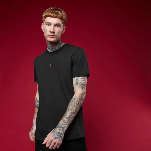 IT You'll Float Too t-shirt - Zwart