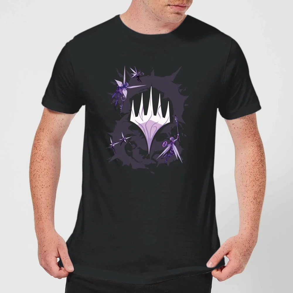 Magic The Gathering Throne of Eldraine Fairytale Men's T-Shirt - Black - S Afbeelding 1