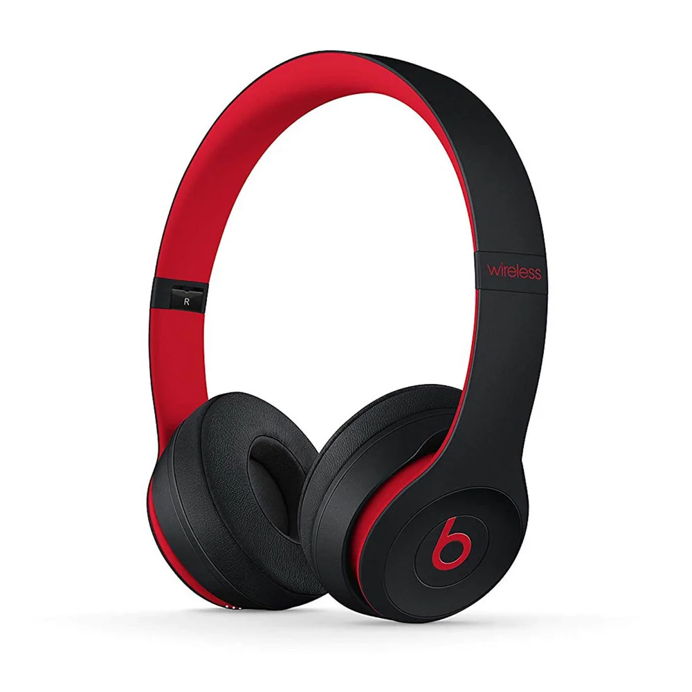 Beats By Dr. Dre Solo 3 Wireless On-Ear Headphones - The Decade Collection - Defiant Black/Red Afbeelding 1
