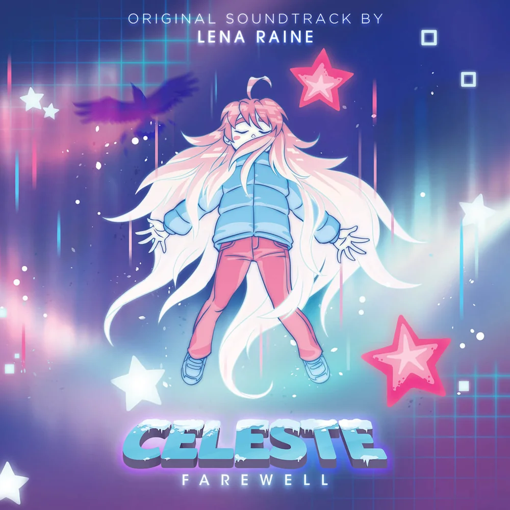Celeste Farewell Video Game Soundtrack Clear LP Afbeelding 1