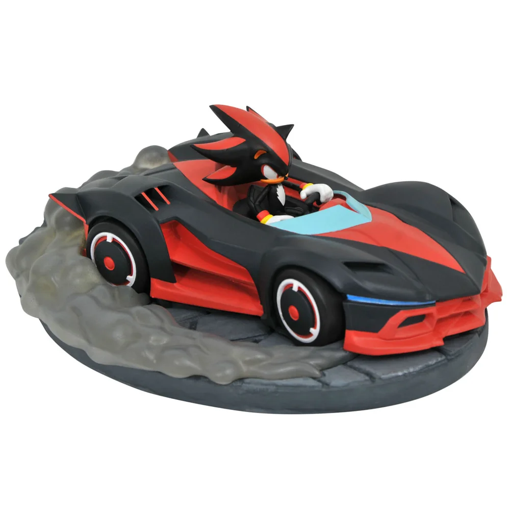 Diamond Select Sonic Racers Gallery Shadow PVC Statue Afbeelding 1