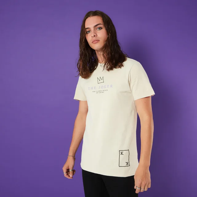 From Clown Prince To King Of Crime Unisex T-Shirt - Cream Vintage Wash