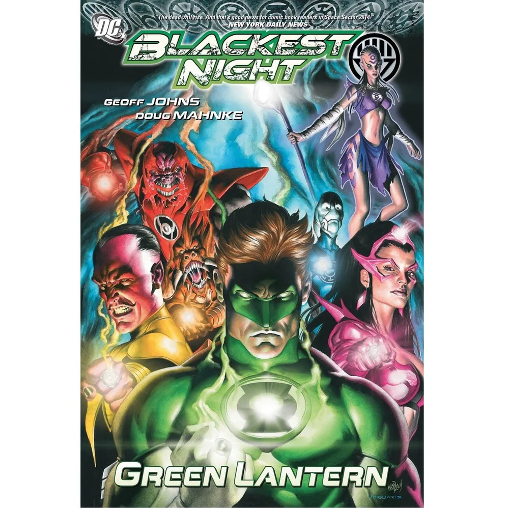 DC Comics Blackest Night Green Lantern Trade Paperback Afbeelding 1