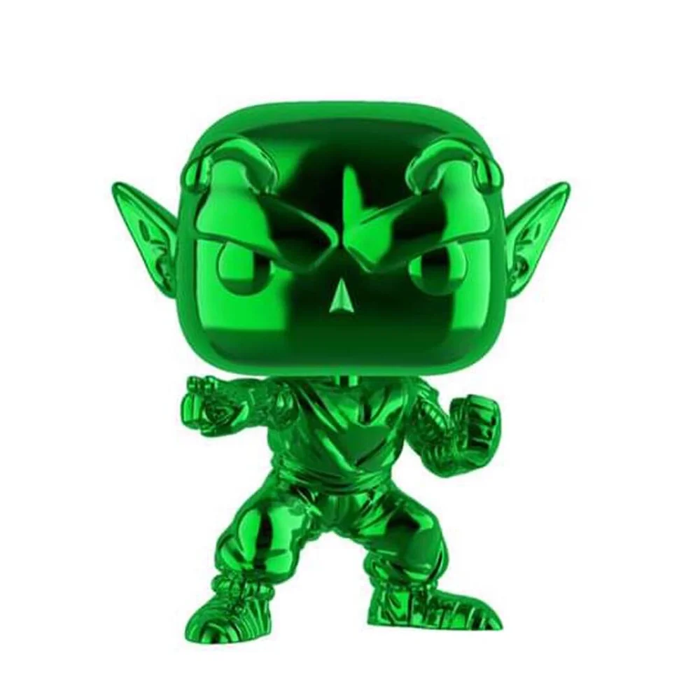 Dragon Ball Z Piccolo Green Chrome ECCC 2020 EXC Pop! Vinyl Figure Afbeelding 1