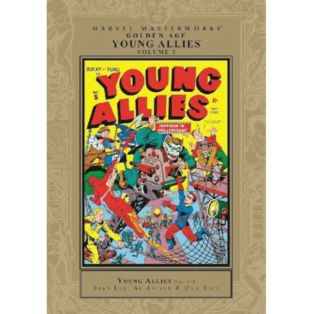 Marvel Masterworks Golden Age Young Allies Hardcover Vol 02 Afbeelding 1