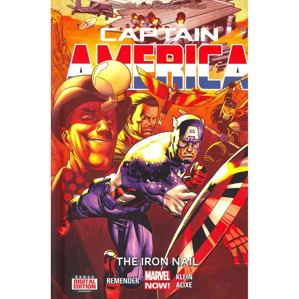 Marvel Captain America Prem Hardcover Vol 04 Iron Nail Afbeelding 1