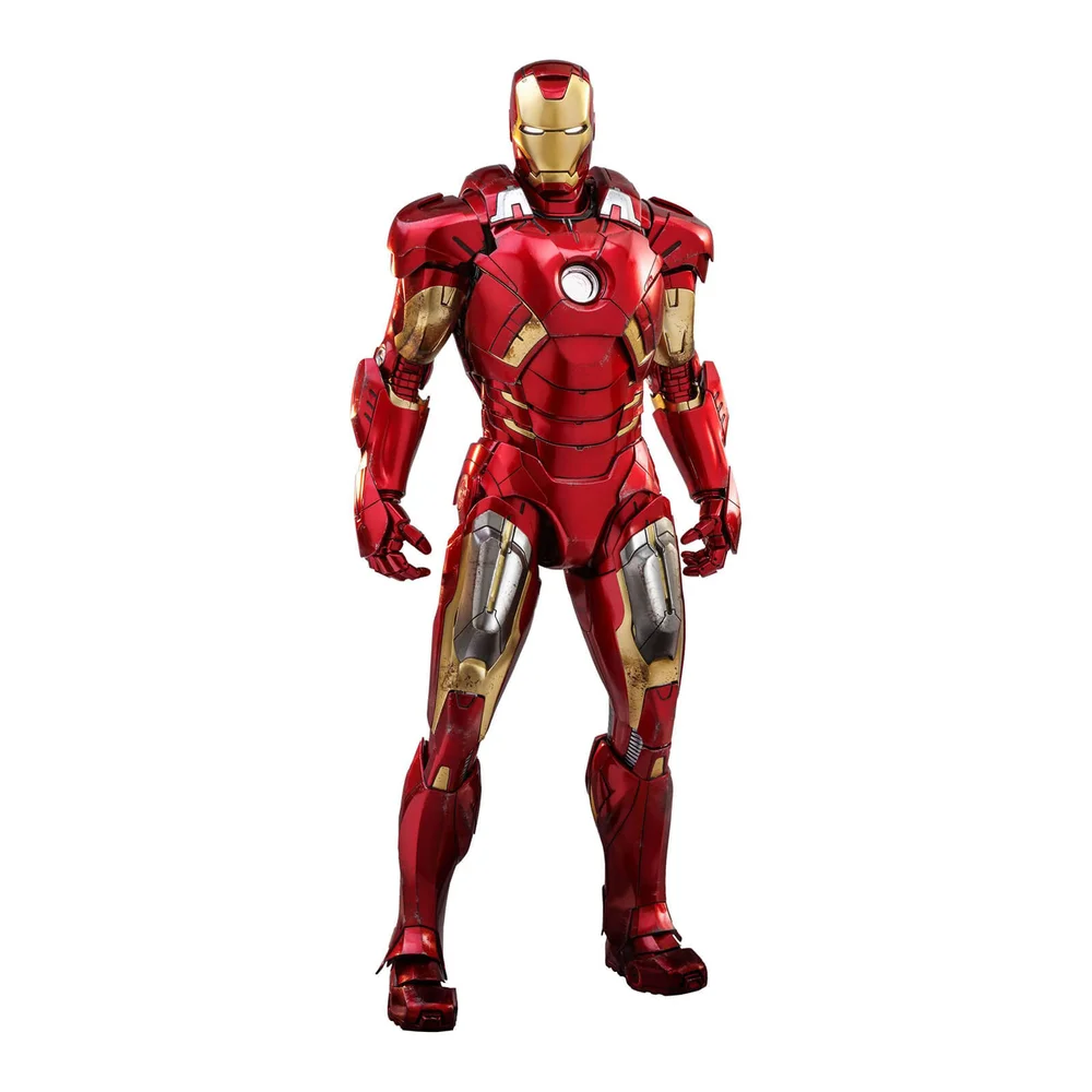 Hot Toys Marvel's The Avengers Diecast Movie Masterpiece Action Figure 1/6 Iron Man Mark VII 32cm Afbeelding 1