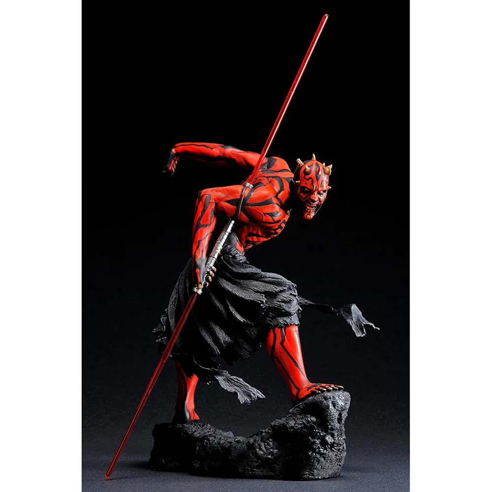 Kotobukiya Star Wars ArtFX Darth Maul Japanese Ukiyo-E Style Statue Afbeelding 1