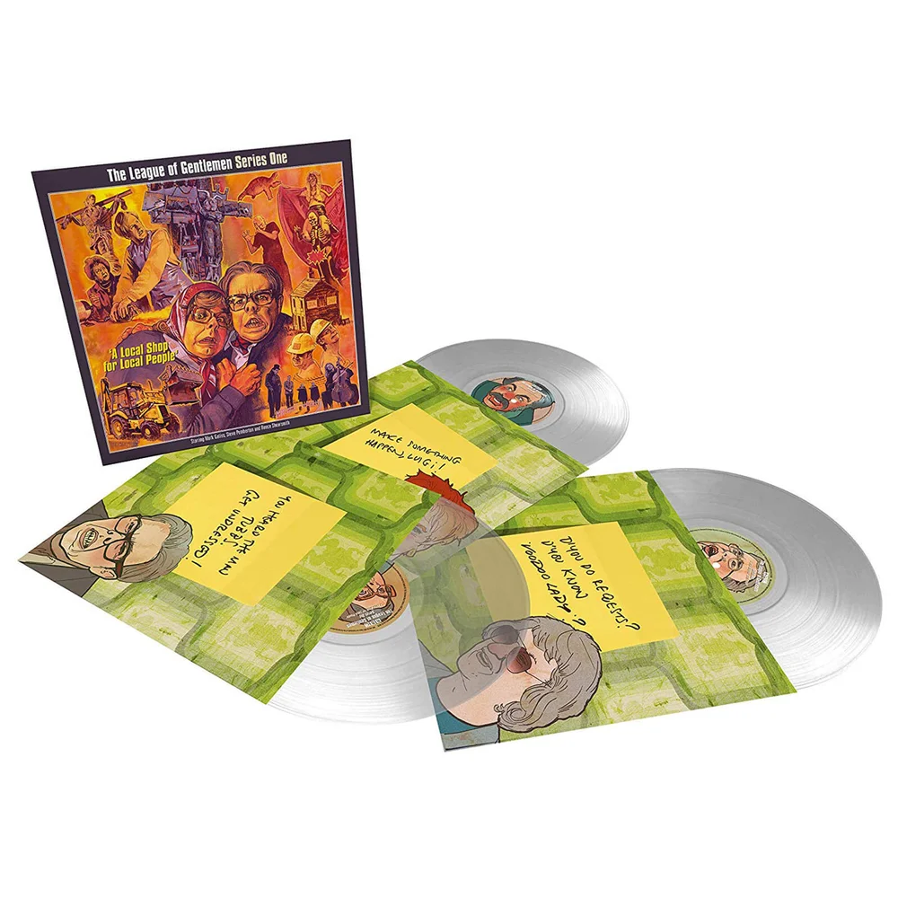 The League Of Gentlemen - Series One 'A Local Shop For Local People' - Clear Vinyl Afbeelding 1