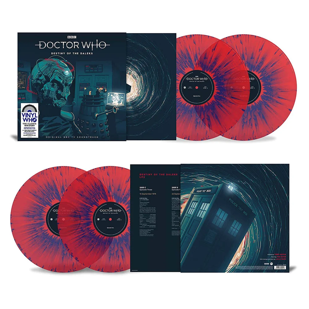 Doctor Who - Destiny of the Daleks 2x Vinyl Afbeelding 1