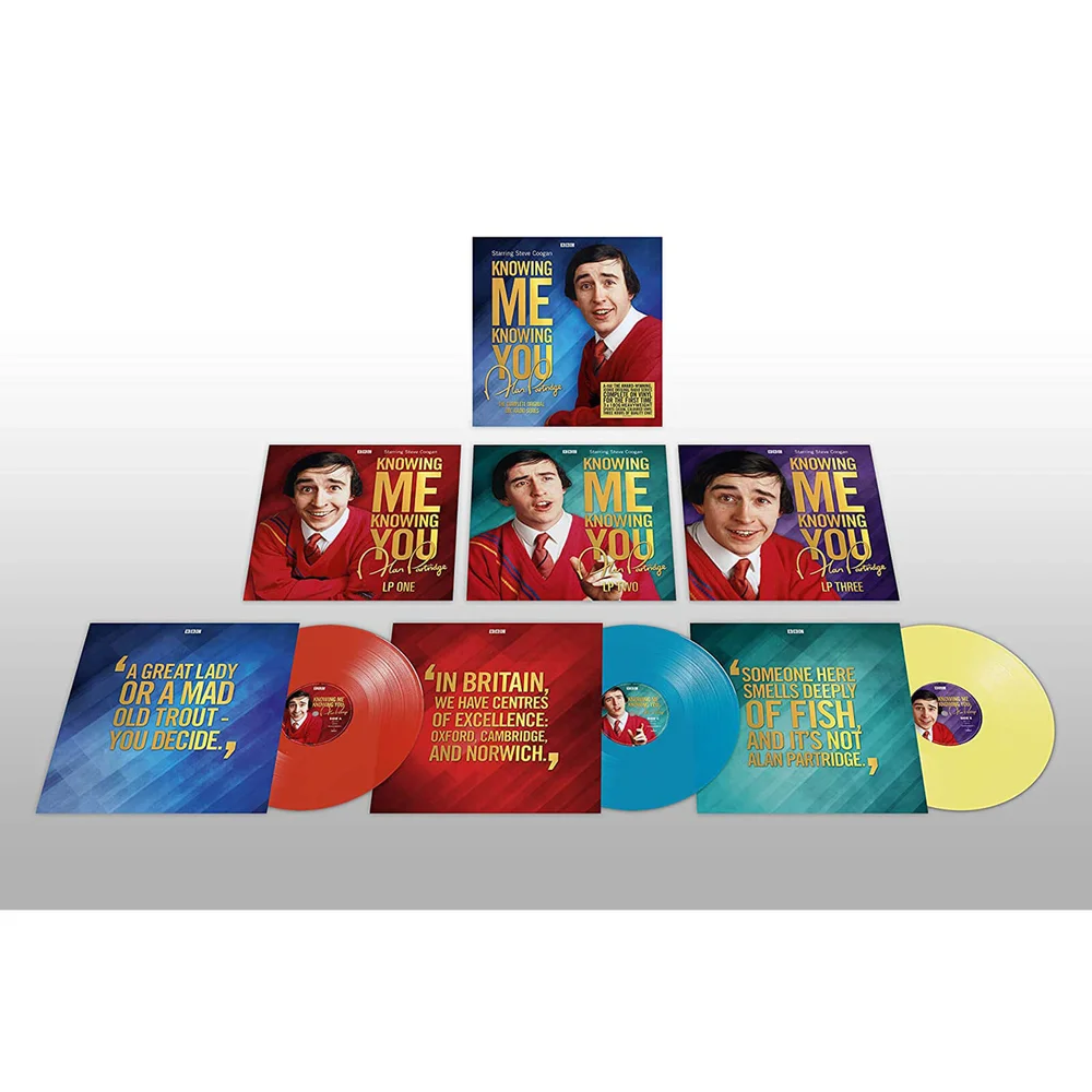 Alan Partridge - Knowing Me Knowing You The Complete Radio Series (Colour Vinyl Set) Afbeelding 1