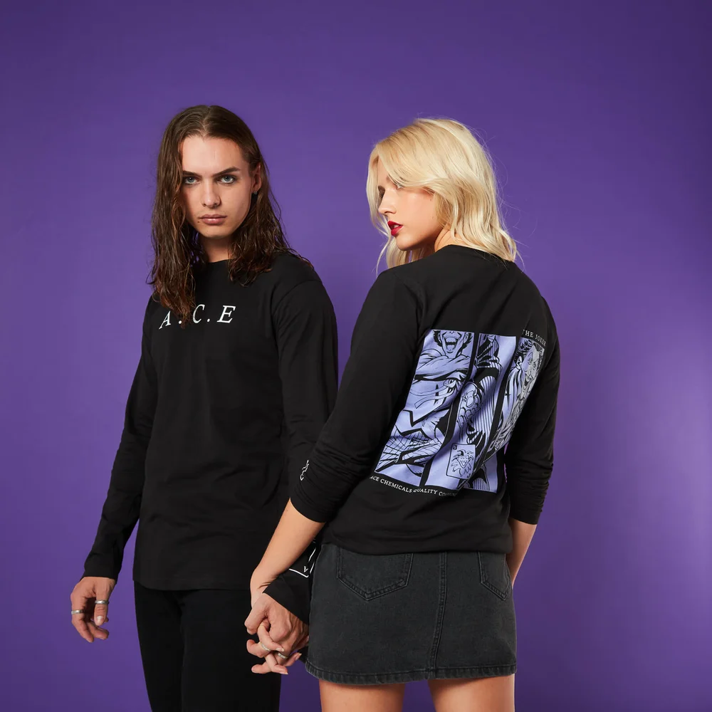 A.C.E Up My Sleeve Unisex Long Sleeve T-Shirt - Black - S Afbeelding 1