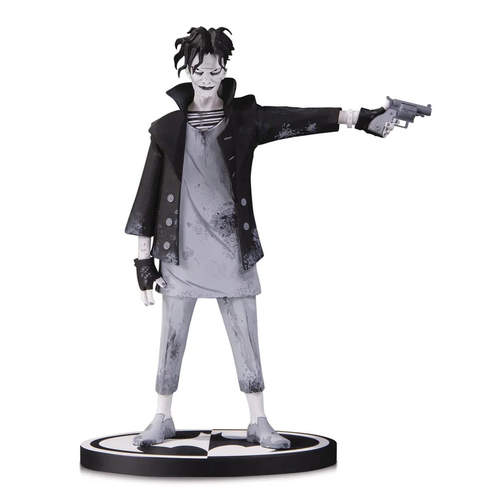 DC Collectibles Batman Black & White The Joker Statue By Gerard Way Afbeelding 1