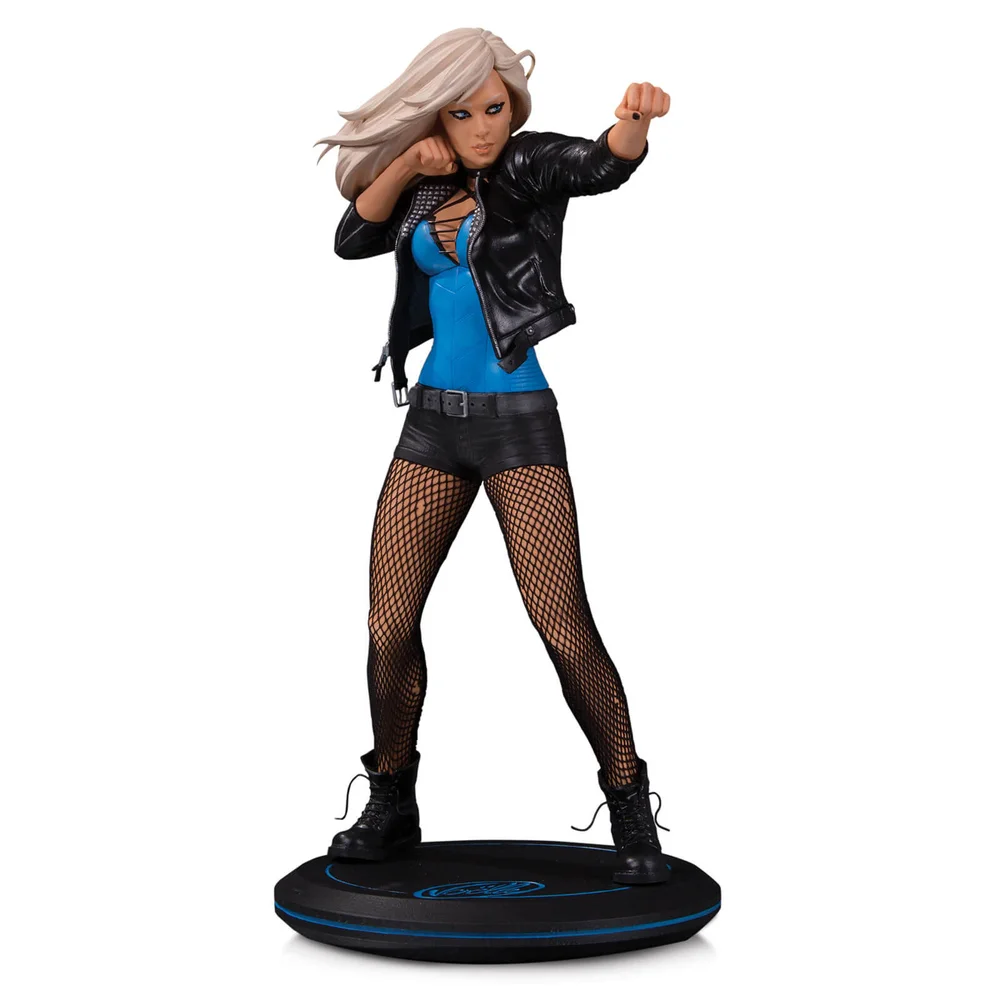 DC Collectibles DC Cover Girls Black Canary By Joelle Jones Statue Afbeelding 1
