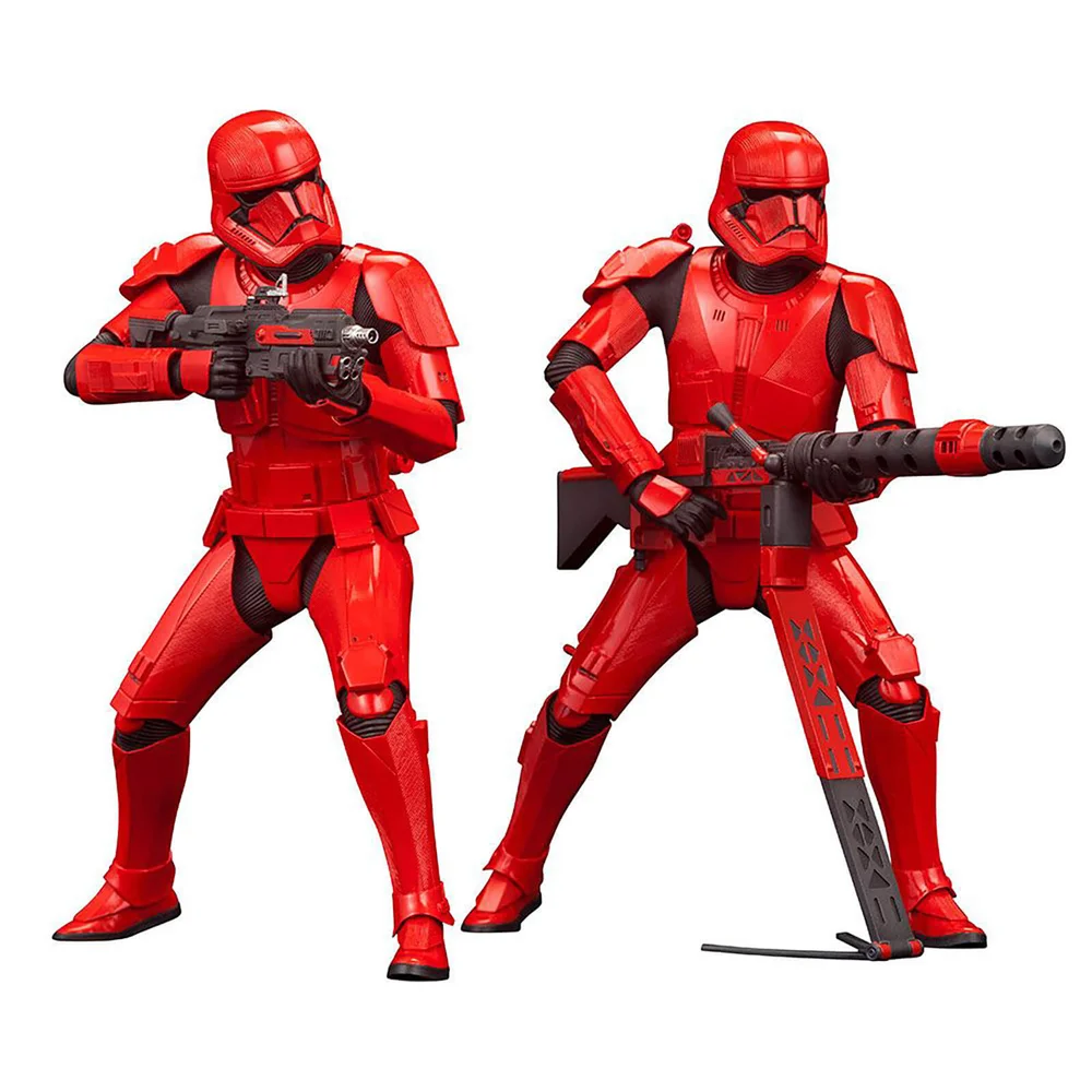Kotobukiya Star Wars: The Rise Of Skywalker - Sith Trooper Two Pack ArtFX+ Statue Afbeelding 1