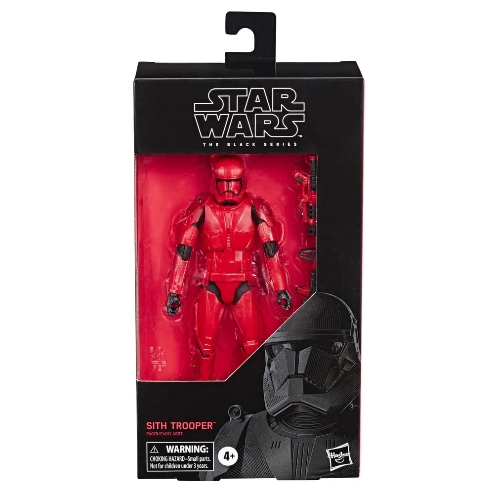 Hasbro Star Wars: The Rise of Skywalker The Black Series Sith Trooper 6 Inch Action Figure Afbeelding 1