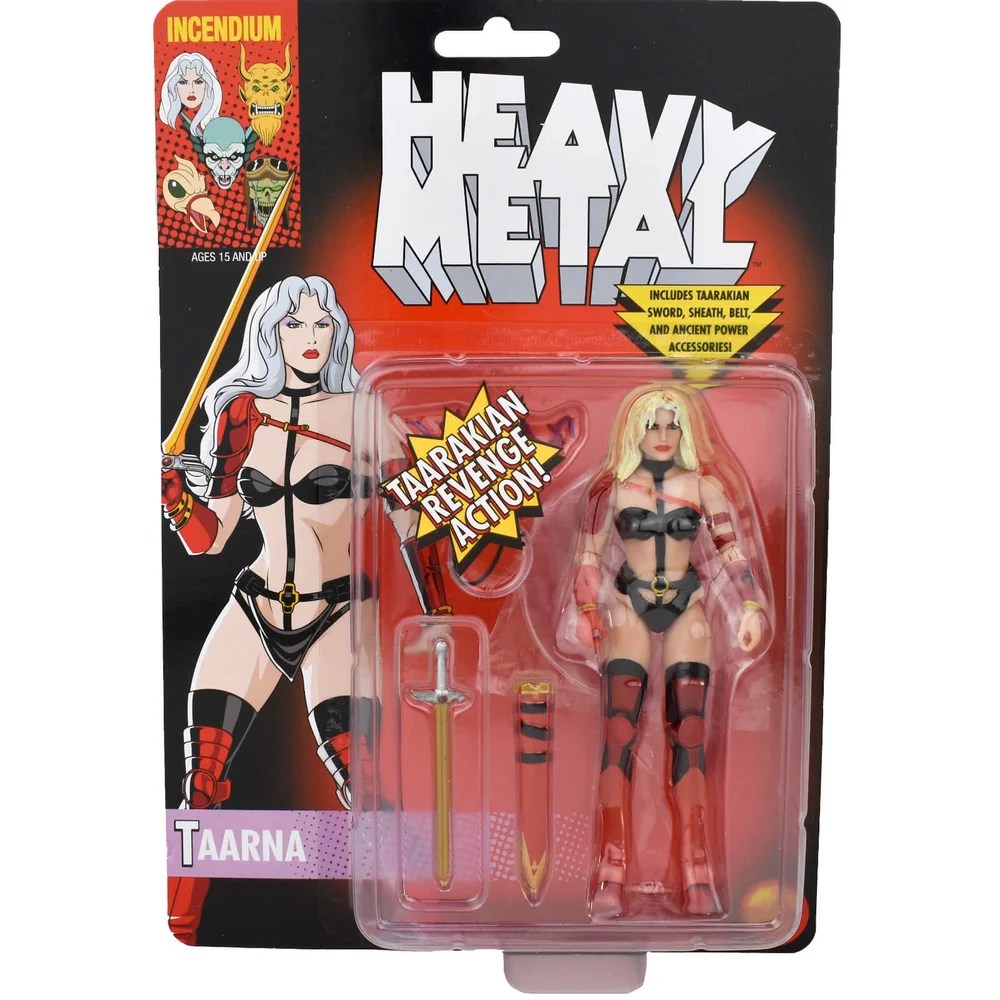 FigBiz Heavy Metal Taarna Action Figure Afbeelding 1