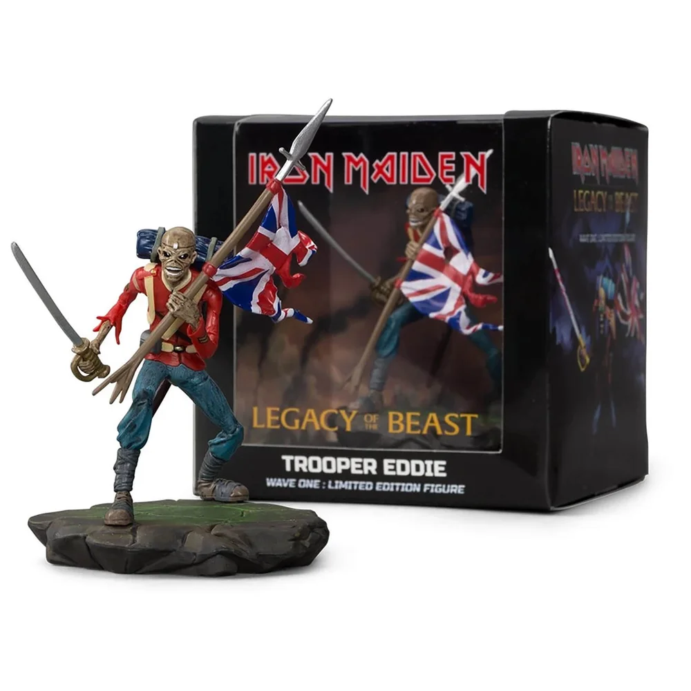 Iron Maiden Legacy of the Beast - Trooper Eddie Figure Afbeelding 1