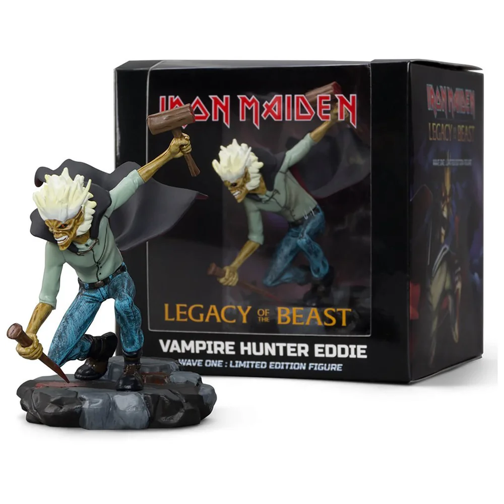 Iron Maiden Legacy of the Beast - Vampire Hunter Eddie Figuur Afbeelding 1