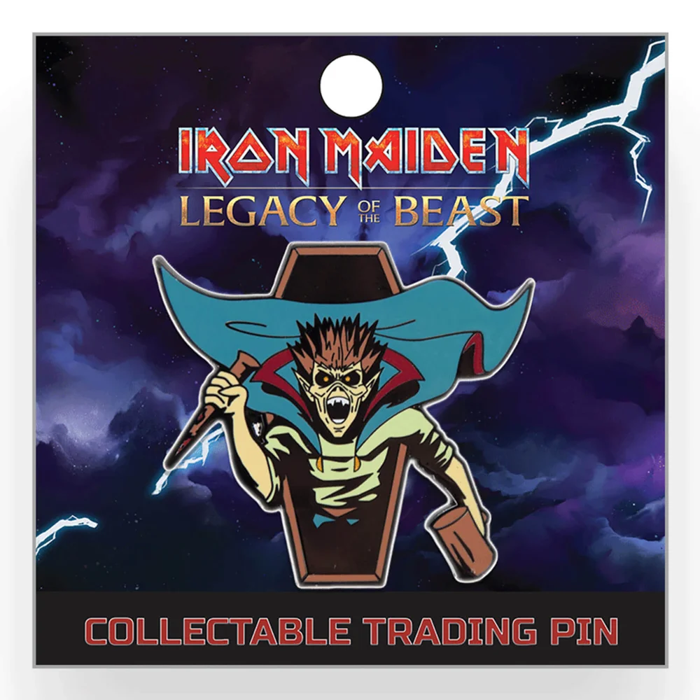 Iron Maiden Legacy of the Beast Lapel Pin - Vampire Hunter Eddie Afbeelding 1